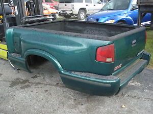 94 03 Step Side Sport Bed Chevy S10 Truck Sonoma Compelte Bed w Tail Gate Bumper