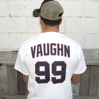 Rick Vaughn Wild Thing Jersey T Shirt Charlie Sheen