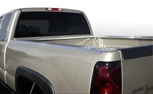 Chevy GMC Diamond Bed Rail Caps w Holes 88 98 C K 1500 2500 3500 Truck SB 6 5'