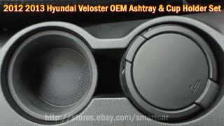 2012 2013 Hyundai Veloster Ashtray Cup Holder Set Genuine Parts