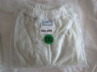 XXL Deluxe Adult Leakmaster Clear Plastic Pants NIP