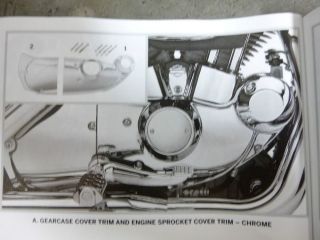 25231 04 Harley Davidson Chrome Gearcase Cover for Sportster 2004 Up