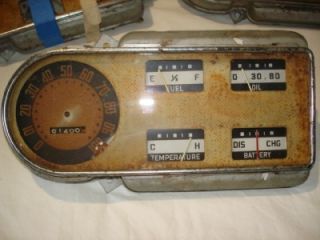 1948 1949 1950 Ford Truck Speedometer Gauge Panels Parts