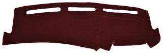 Chevy Pick Up Dash Cover Mat Pad All Models Fits 1981 1987 Carpet Maroon