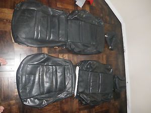 1994 1995 Celica Front Leather Seat Covers Authentic Toyota 94 95