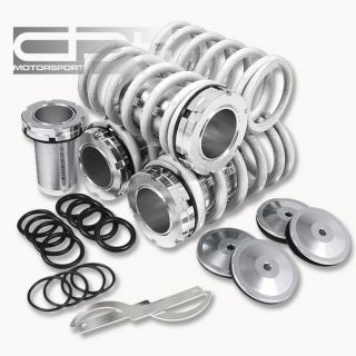 Honda Adjustable 1" 4" lowering Suspension White Scale lowering coilover Spring