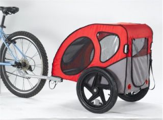 Small Dog Pet Bicycle Bike Trailer Easy Rear Entry