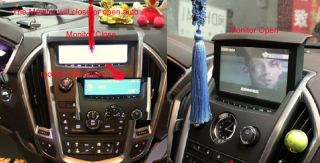 Cadillac SRX in Dash Car DVD Player GPS Navigation Radio iPod Touch Scrren LCD