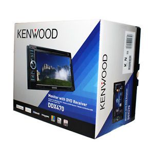 Kenwood DDX470 CD DVD Player Touchscreen Bluetooth Car Audio Stereo Receiver New