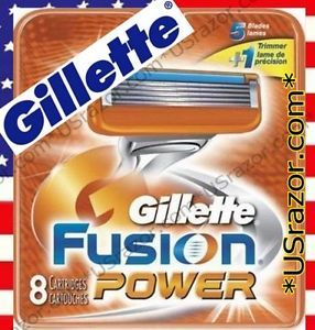 Gillette Fusion Power Razor Blade Refills