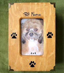 Personalized Pet Urn Photo Dog Cat Picture Keepsake Mementos Memorial Box Urn