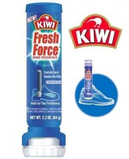 Kiwi Fresh Force Shoe Boot Sneaker Deodorizer Odor Freshener Scent Deodorant New