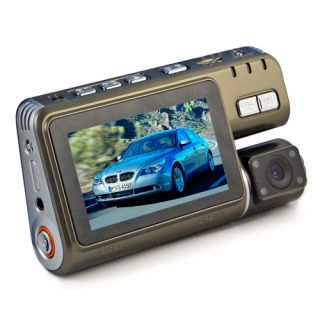 2 7” LCD HD 720P Dual Lens Dashboard Car Vehicle Camera Video Recorder DVR Cam