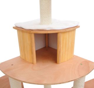 New Cat Tree Condo House Furniture Cat Scratching Post Bed Pet Cat House