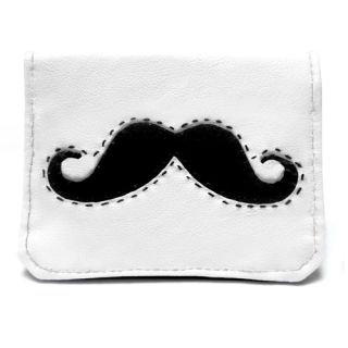 Fashion Moustache Credit Business Oyster Card Holder Wallet Purse Christmas Gift