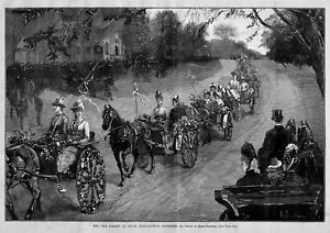 Lenox Massachusetts History Horses Carts Tub Parade
