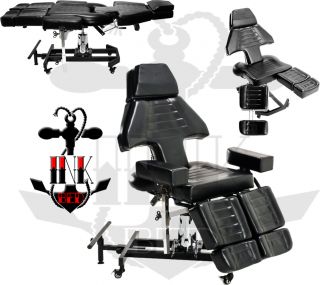 Inkbed Tattoo Client Hydraulic Chair Bed Massage Table Ink Bed Salon Equipment