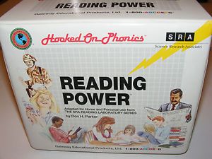 Vintage Hooked on Phonics Reading Power Set Cassettes Workbooks SEALED New