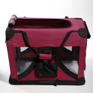 Soft Fabric Pet Crate Kennel Cage Carrier House Dog Cat Foldable Portable New