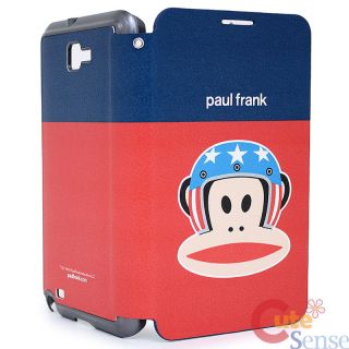 Paul Frank Samsung Galaxy Note Flip Cover Phone Case US Helmet Licensed