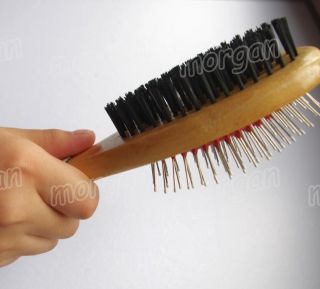 Double Sided Pet Dog Grooming Brush Dog Cat Hair Trimmer Comb deShedding Brush
