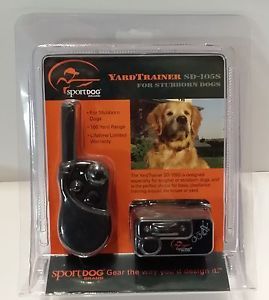 SportDOG SD 105S Yard Trainer Stubborn Dog Remote Electric Shock Training Collar