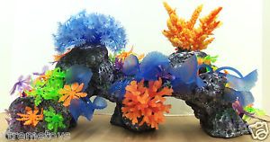 ANESH256A Deep Sea Anemone Silicone Artificial Coral Reef Aquarium Decoration