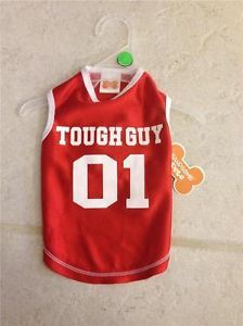 Handsome Pete Puppy Dog "Tough Guy" Jersey Shirt Small