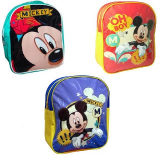 Disney Mickey Mouse Kids Childrens Junior School Nursery Backpack Rucksack Bag