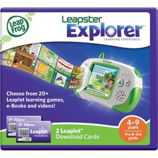 Leapster Multimedia Learning System with 10 Games on PopScreen