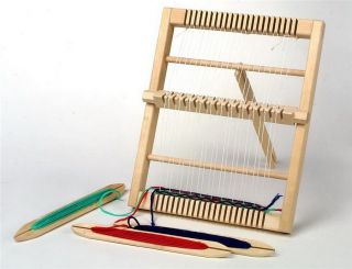 New Wooden Traditional Weaving Loom Childrens Toy Craft