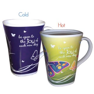 New Inspirational Be Open to The Joy of Each New Day Color Changing Joy Mug