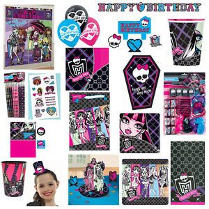 Monster High Birthday Party Supplies Pick A Party 