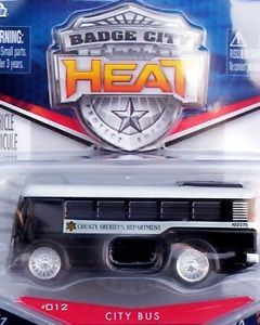 Badge City Heat City Bus '10 Jada Toys