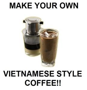 Vietnamese Style Stainless Steel Coffee Infuser Filter CA PHE Su Da