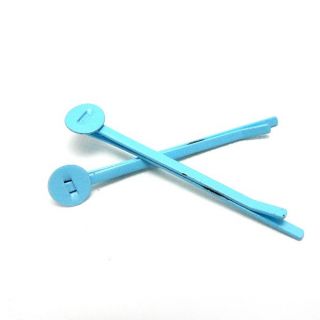 S0130 x 15 25 50 Pcs Wholesale Metal Hair Clips Clamps w Pad DIY Craft 51mm Lady