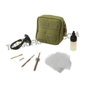 Condor 237 Recon MOLLE Tactical Wire Brush Gun Cleaning Kit Pouch OD Green