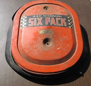 70 71 440 Six Pack Air Cleaner Used Original Nice Shape Non Cold Air