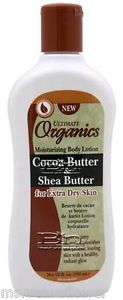 Ultimate Organic Cocoa Butter Shea Butter Body Lotion