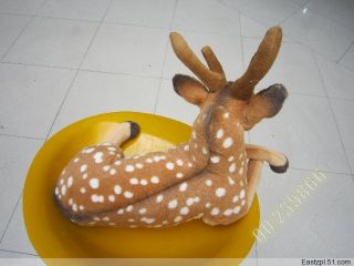 New Stuffed Animal Sika Deer Plush Toy 19 5'' Soft Toy Gift C5174