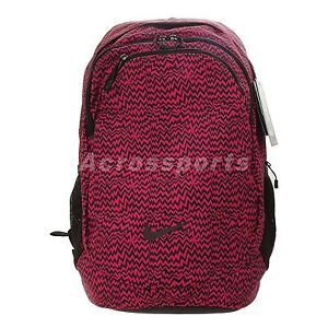 Nike Team Training Backpack Pink Black Female Womens Book Bag BA4593667