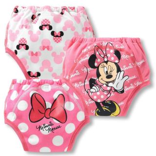 Baby Kids Girls Boys 3pcs Training Pants Potty Cartoon Underwear Size 1 2 T
