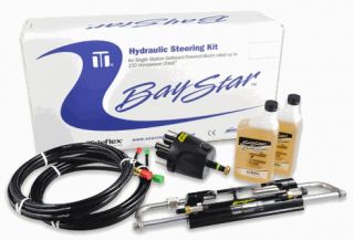 Baystar Hydraulic Steering Kit for Mercury Johnson Evinrude Yamaha Outboard
