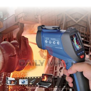 New CEM DT 9860 Infrared Video Thermometers with Color TFT LCD Camera