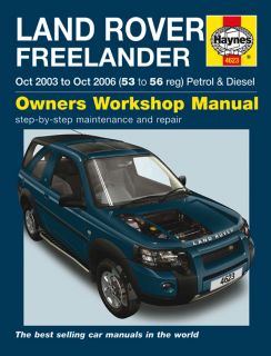 Haynes Workshop Repair Manual Land Rover Freelander 03