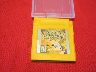 Pokemon Yellow Version Special Pikachu Edition Nintendo Game Boy 1999 045496730895
