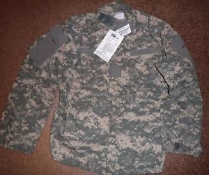 US Military Issue Defender M ACU Army Combat Uniform FRACU Fr Jacket Coat Mr New