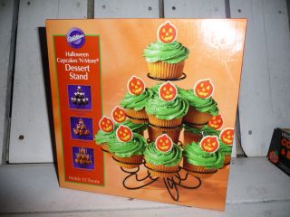 Wilton Halloween Cupcakes 'N More Dessert Treat Tower Caramel Apple Ornament