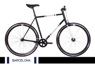 Rossetti Barcelona Fixed Gear Bike Black Small 52cm