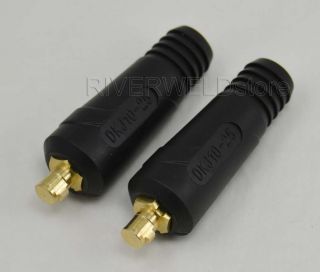 Quick Fitting Cable Connector Plug DKJ10 25 Welding Machine